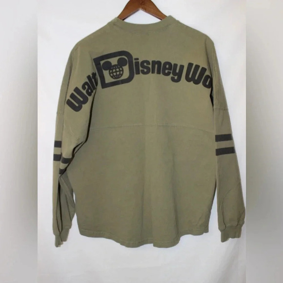 Women’s Disney Long Sleeve Solid Color Spirit Jersey T-Shirt Size Large - Picture 8 of 16